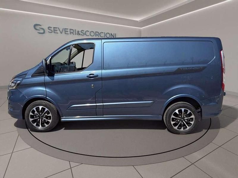 Usata Ford Transit Custom Titanium 170 CV (125 kW) 2022 Blu metallizzato Furgone