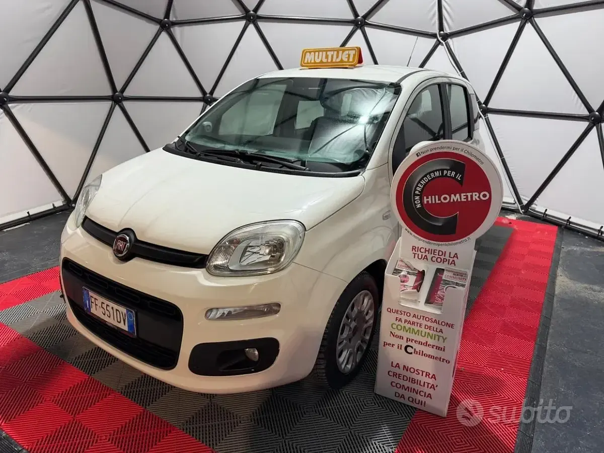 Usata Fiat Panda Easy 75 CV (55 kW) 2016 Bianco Utilitaria