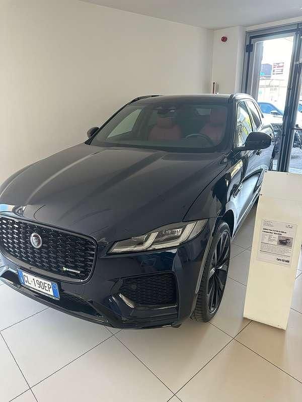 Usata Jaguar F-Pace R-Dynamic 204 CV (150 kW) 2022 Blu/azzurro SUV