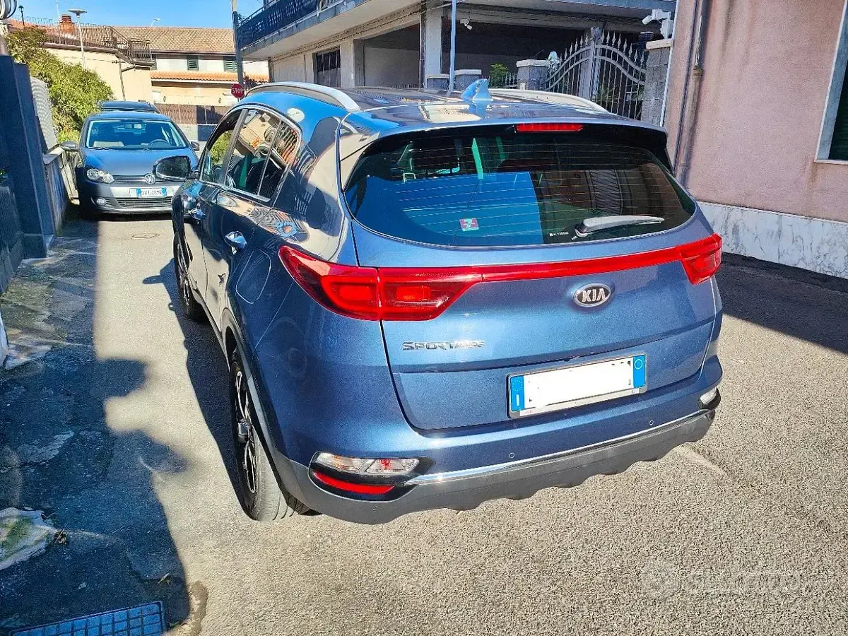 Usata Kia Sportage 115 CV (84 kW) 2019 Blu SUV