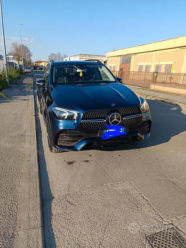 Usata Mercedes GLE450 AMG 367 CV (269 kW) 2019 Blu SUV