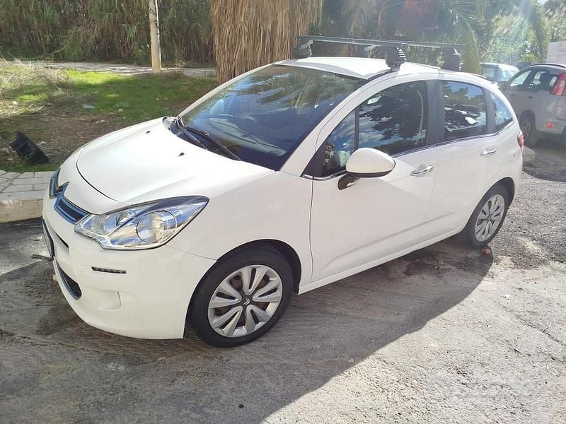 Usata Citroën C3 68 CV (50 kW) 2015 Bianco Berlina