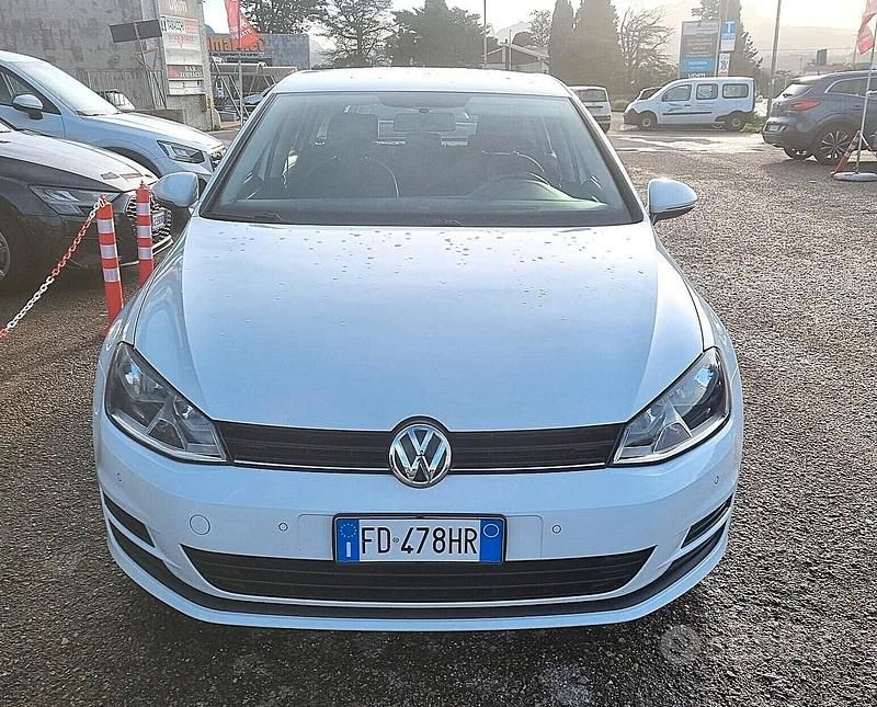 Usata VW Golf VII 85 CV (62 kW) 2016 Bianco Berlina