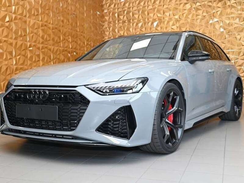 Grigio nardo' /full pelle rs Usata 2024 Audi RS6 Performance Station wagon | 154.900 € - Immagine 1/4