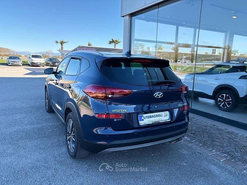 Usata Hyundai Tucson XPrime 136 CV (100 kW) 2019 Blu SUV
