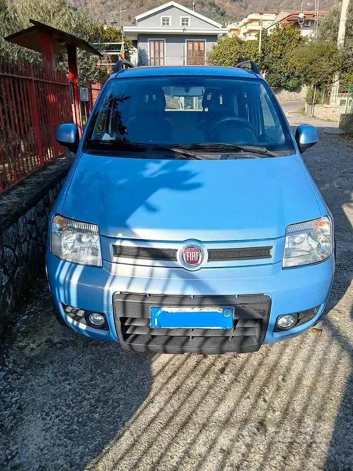 Usata Fiat Panda 4x4 Climbing 69 CV (50 kW) 2008 Blu Utilitaria