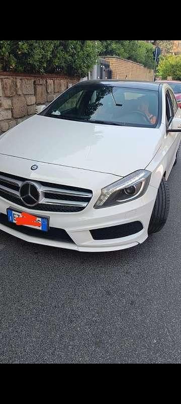 Usata Mercedes 180 Premium 109 CV (80 kW) 2015 Bianco Berlina