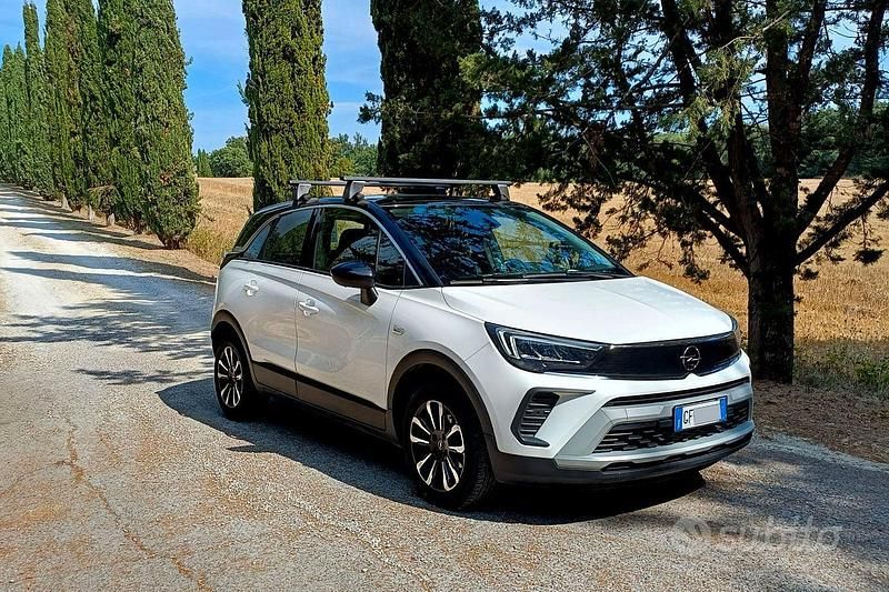Bianco Usata 2021 Opel Crossland SUV | 12.500 € (Buon prezzo) - Immagine 1/4