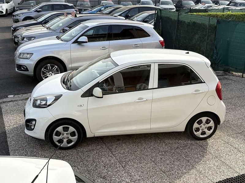 Usata Kia Picanto 68 CV (50 kW) 2014 Bianco Utilitaria