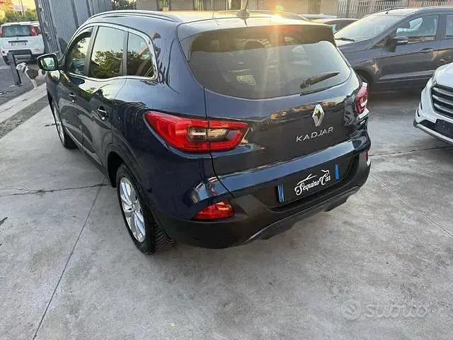 Usata Renault Kadjar 110 CV (80 kW) 2017 Blu SUV