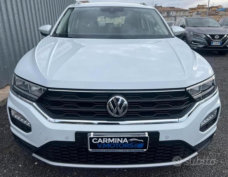 Usata VW T-Roc 150 CV (110 kW) 2018 Bianco SUV