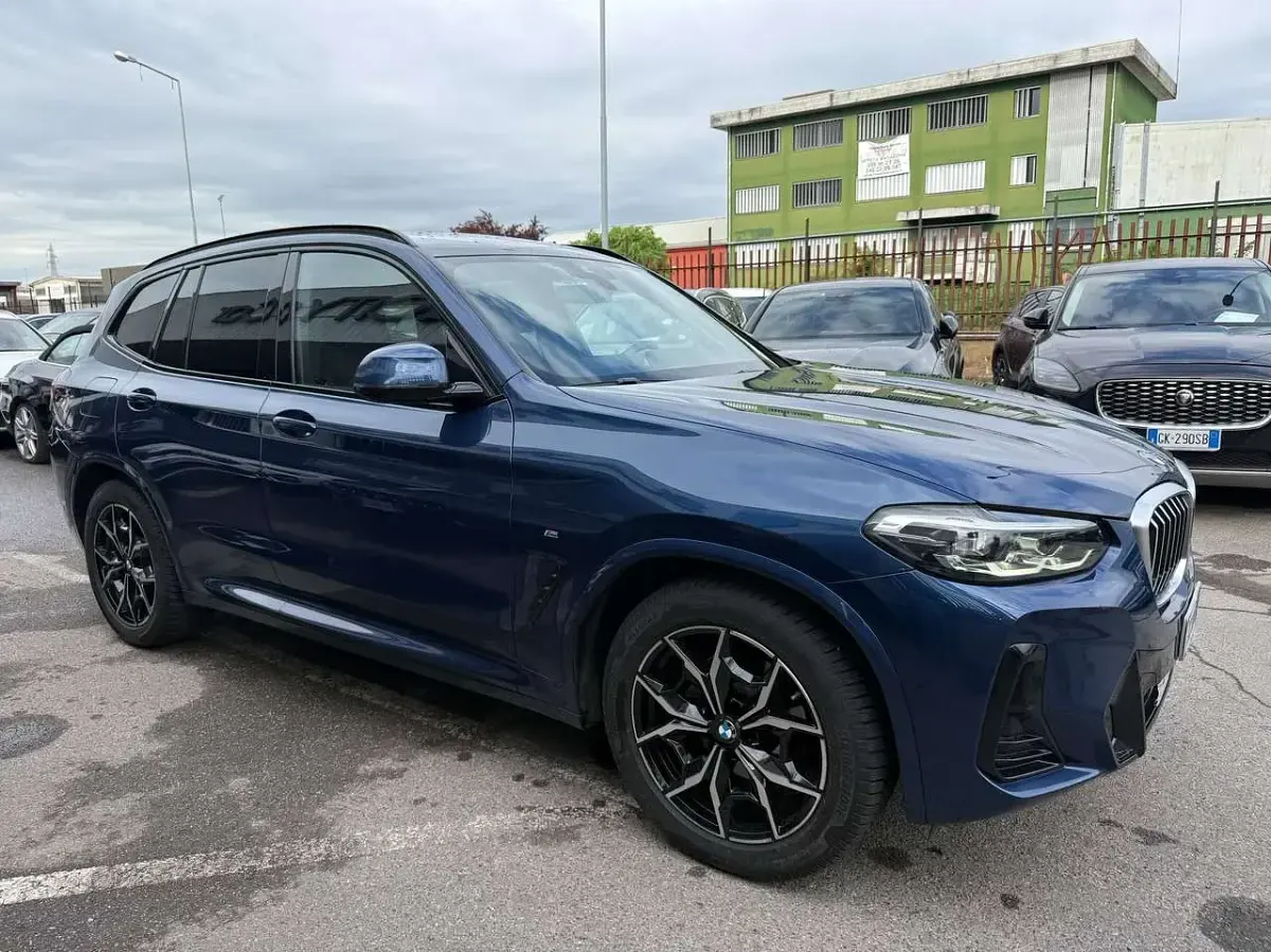Usata BMW X3 M Sport 190 CV (139 kW) 2022 Blu/azzurro SUV