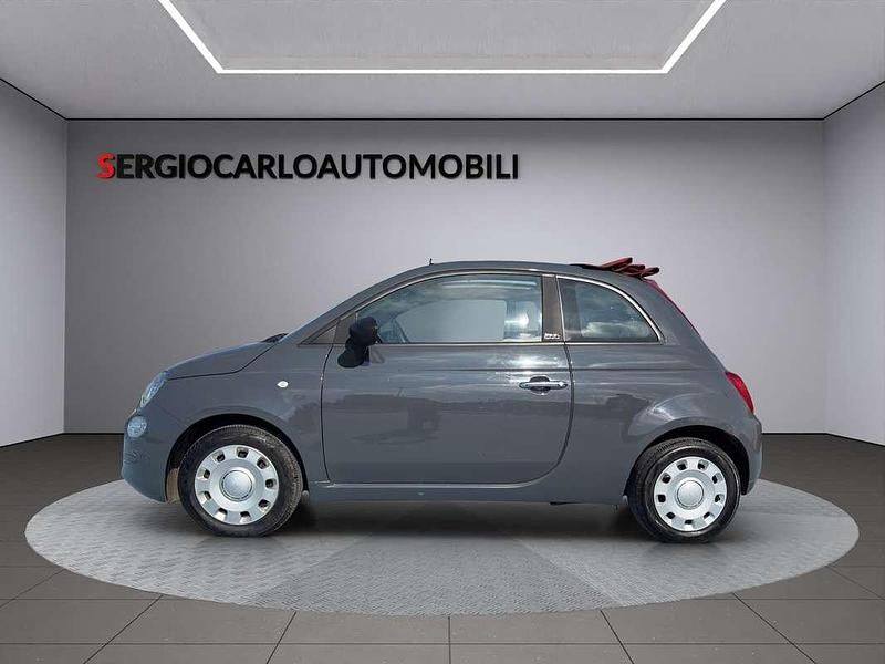 Usata Fiat 500C Pop 69 CV (50 kW) 2022 Grigio Cabrio
