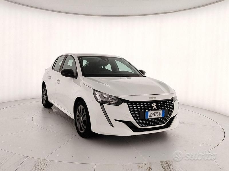 Bianco Usata 2022 Peugeot 208 Active Due volumi | 13.500 € (Ottimo prezzo) - Immagine 1/4