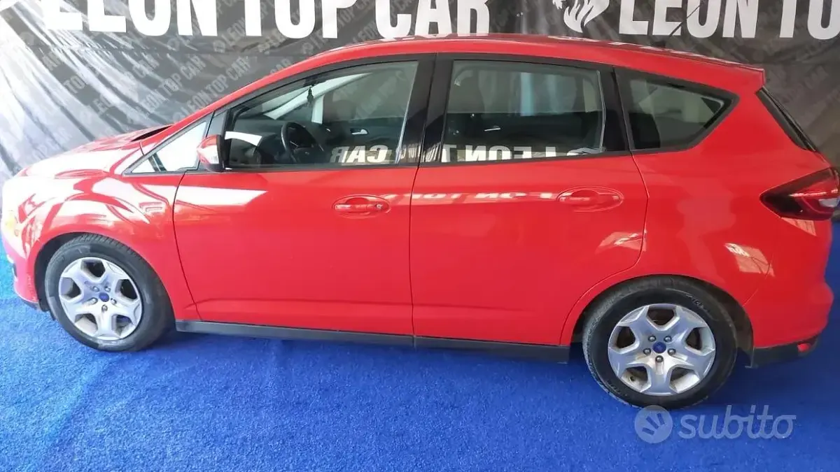 Usata Ford C-MAX 120 CV (88 kW) 2017 Rosso Monovolume