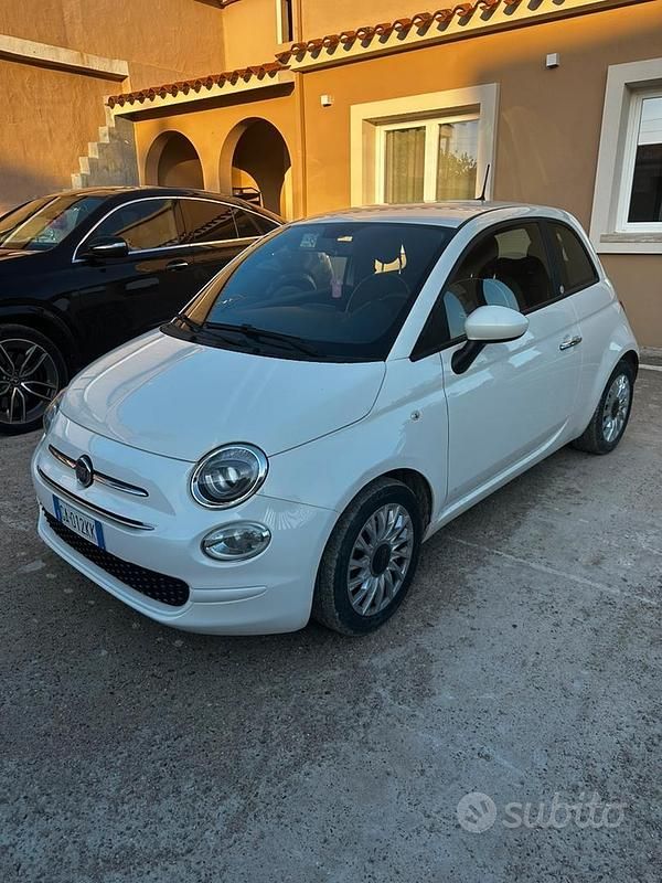 Usata Fiat 500 70 CV (51 kW) 2020 Bianco Utilitaria