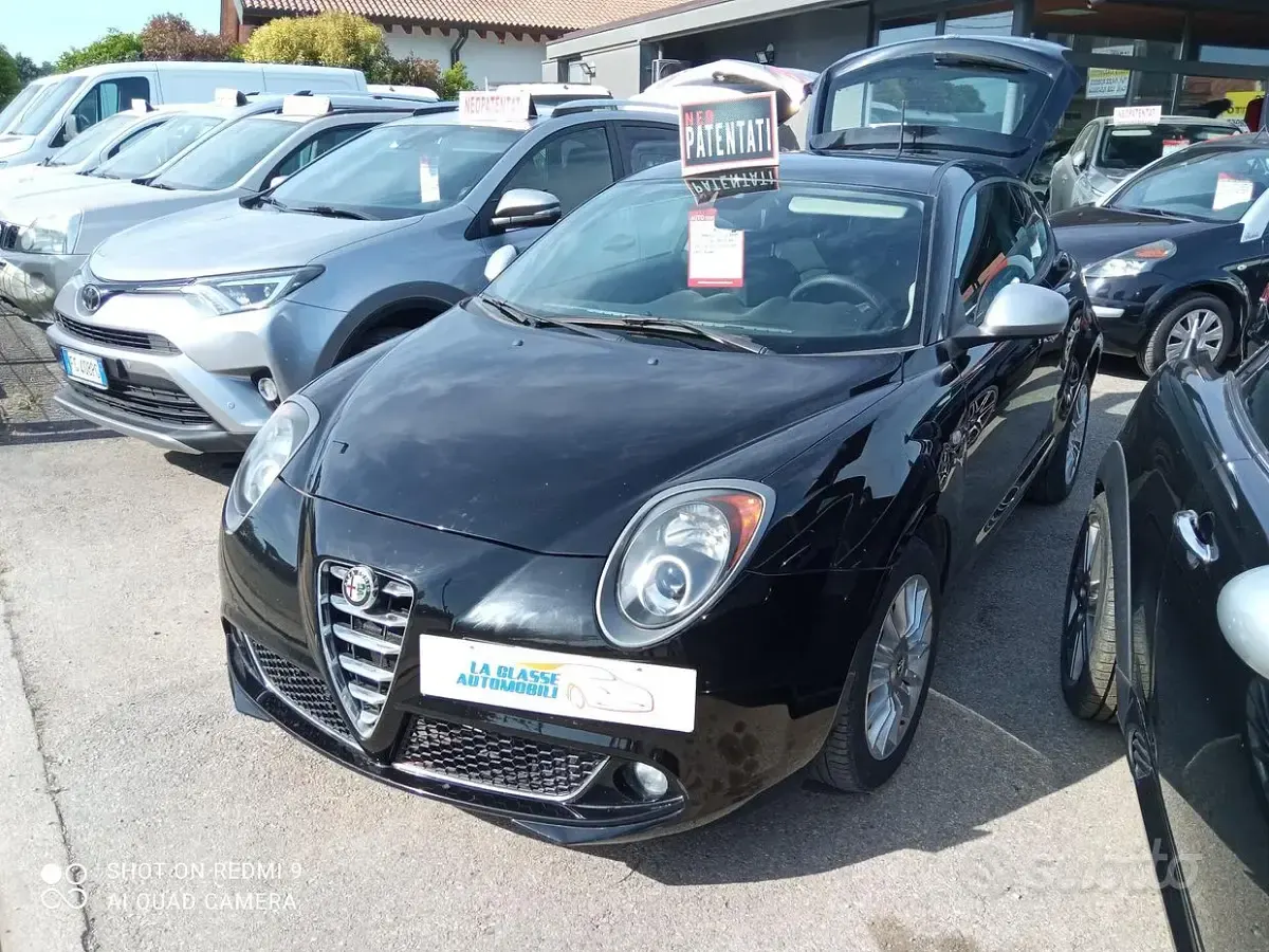 Usata Alfa Romeo MiTo 120 CV (88 kW) 2015 Nero Utilitaria