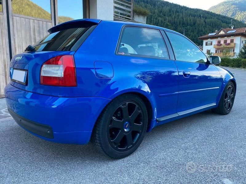 Usata Audi S3 225 CV (165 kW) 2002 Blu Utilitaria