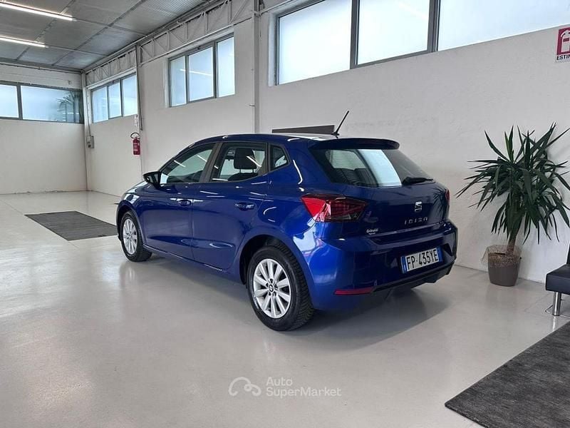 Usata Seat Ibiza Style 75 CV (55 kW) 2018 Blu/azzurro Utilitaria