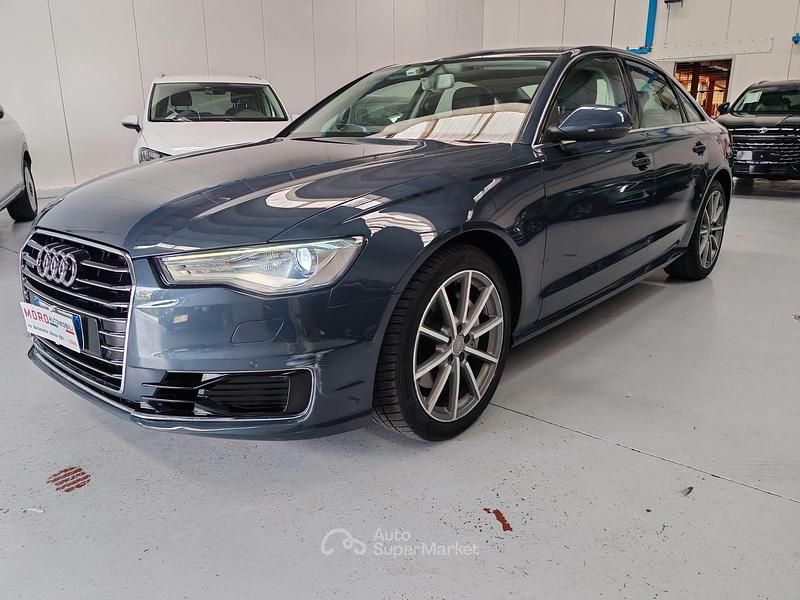 Grigio Usata 2015 Audi A6 Business Tre volumi | 18.900 € (Ottimo prezzo) - Immagine 1/4