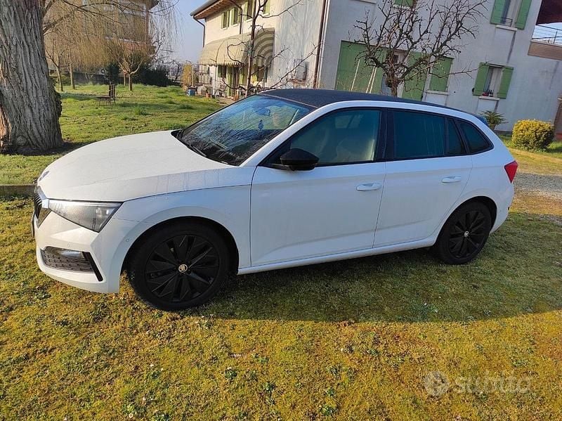 Usata Skoda Scala Style 150 CV (110 kW) 2019 Bianco Utilitaria