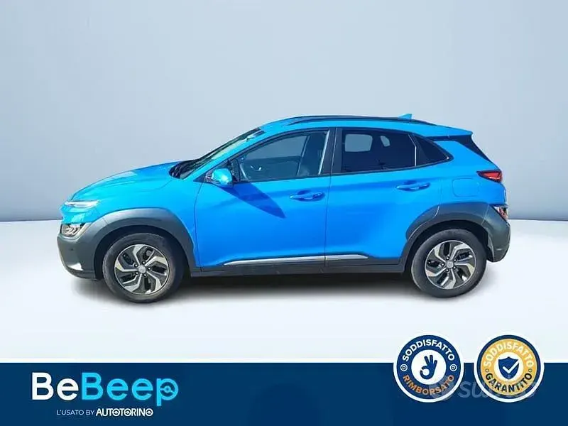Usata Hyundai Kona 141 CV (103 kW) 2022 Blu metallizzato SUV