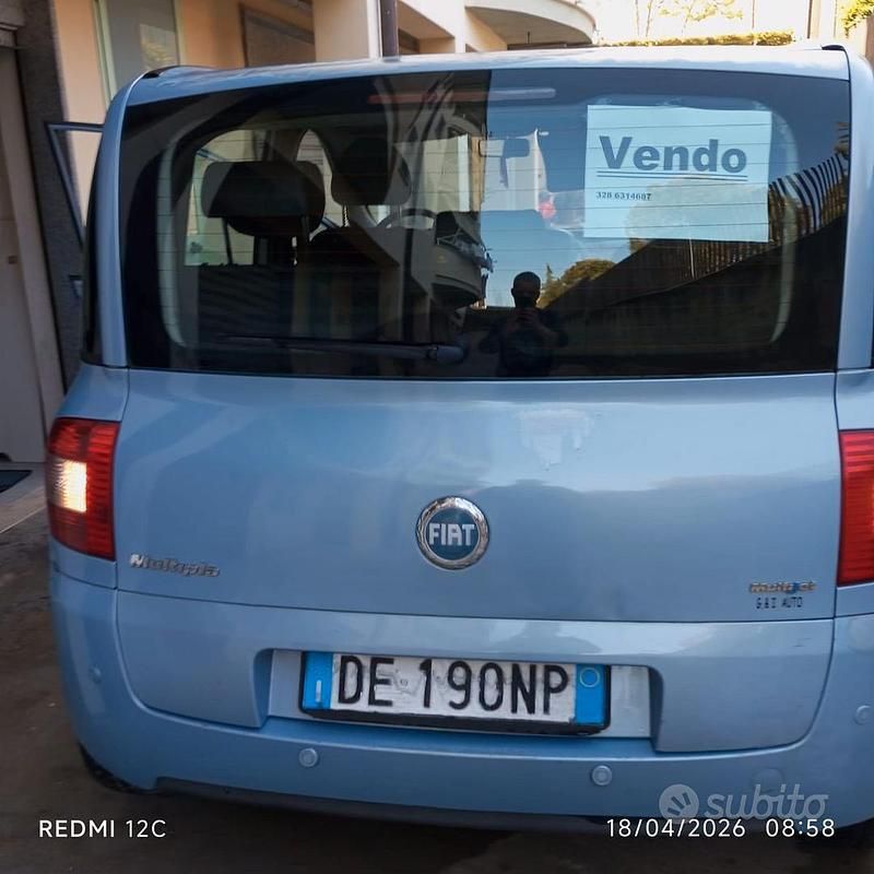 Usata Fiat Multipla 120 CV (88 kW) 2007 Monovolume