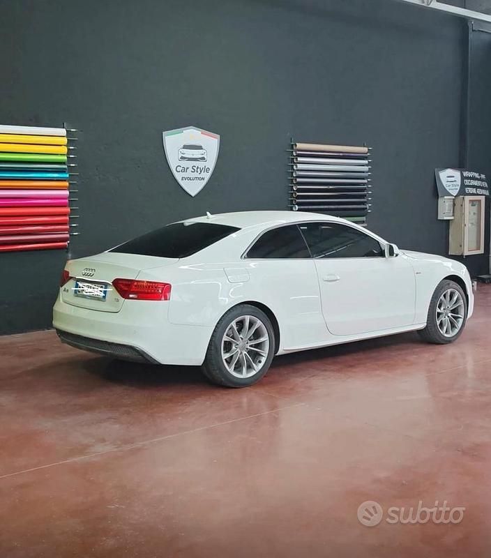 Usata Audi A5 2013 Bianco Coupé