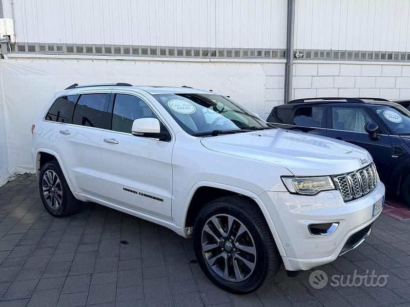 Usata Jeep Grand Cherokee Overland 250 CV (183 kW) 2018 Bianco SUV