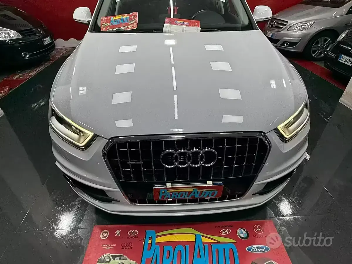 Usata Audi Q3 S-Line 140 CV (102 kW) 2014 Bianco SUV