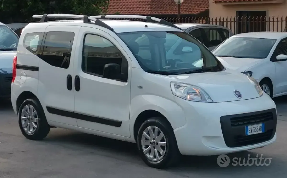 Usata Fiat Qubo Dynamic 70 CV (51 kW) 2014 Bianco Monovolume