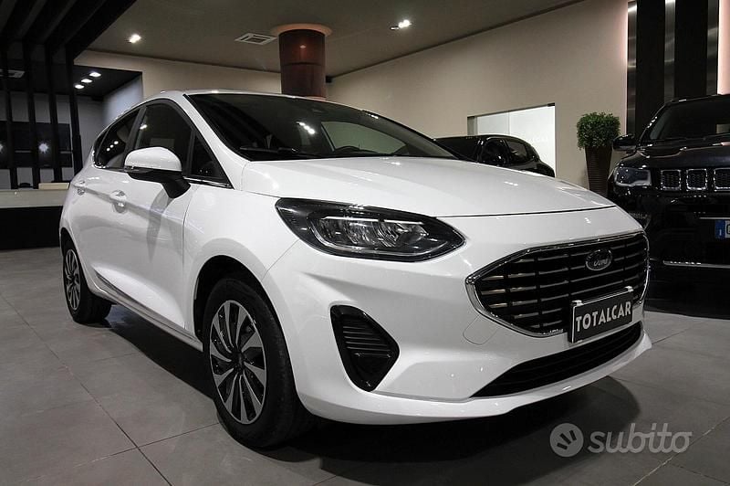 Usata Ford Fiesta Titanium 75 CV (55 kW) 2023 Bianco Berlina