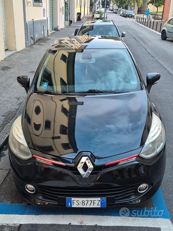 Usata Renault Clio IV 48 CV (35 kW) 2013 Nero Utilitaria