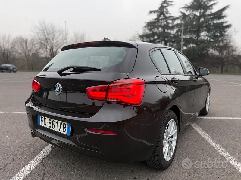 Usata BMW 118 149 CV (109 kW) 2016 Nero Utilitaria