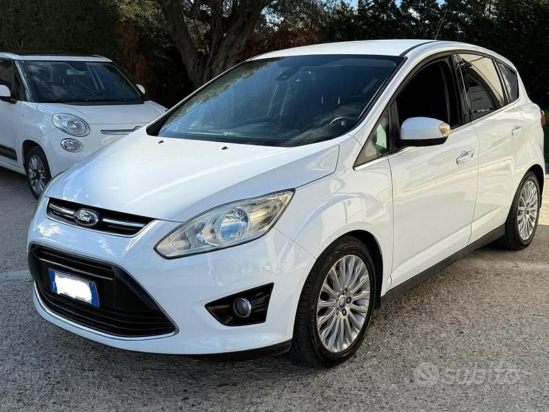 Usata Ford C-MAX Titanium 115 CV (84 kW) 2012 Bianco Monovolume