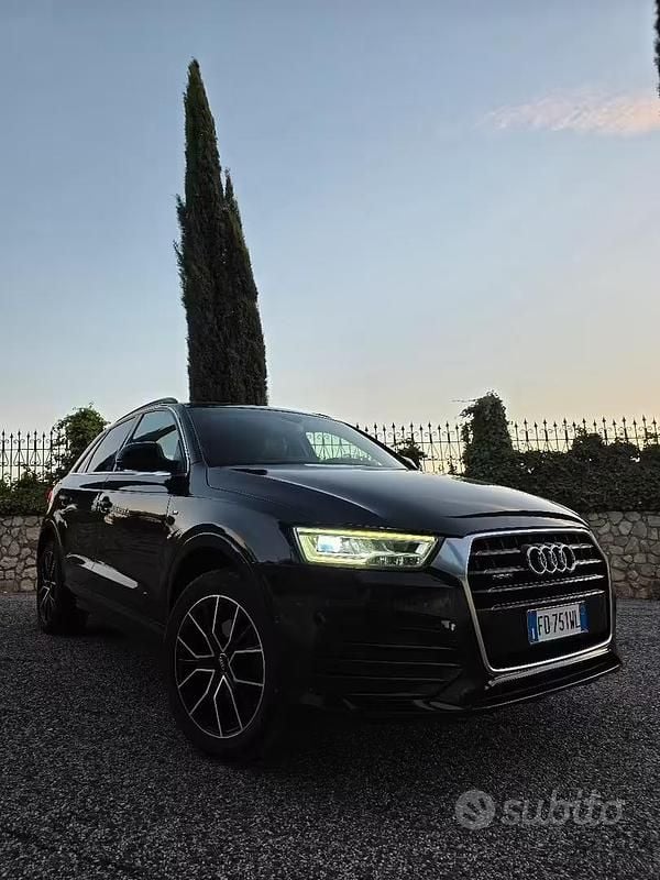 Usata Audi Q3 S-Line 2016 Nero SUV