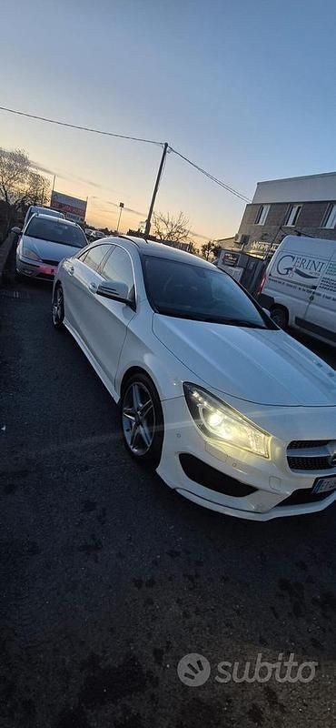 Usata Mercedes CLA220 Executive 170 CV (125 kW) 2014 Bianco Berlina