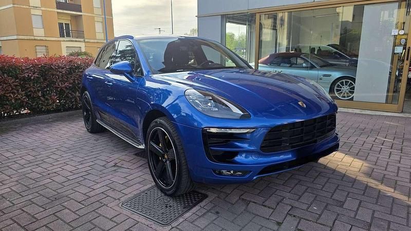Usata Porsche Macan 250 CV (183 kW) 2016 Blu/azzurro SUV