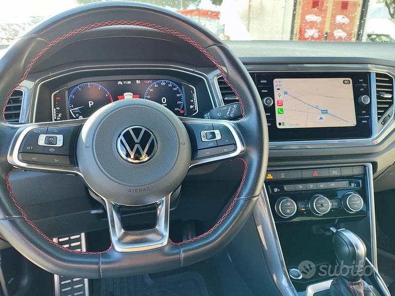 Usata VW T-Roc 150 CV (110 kW) 2021 Rosso SUV