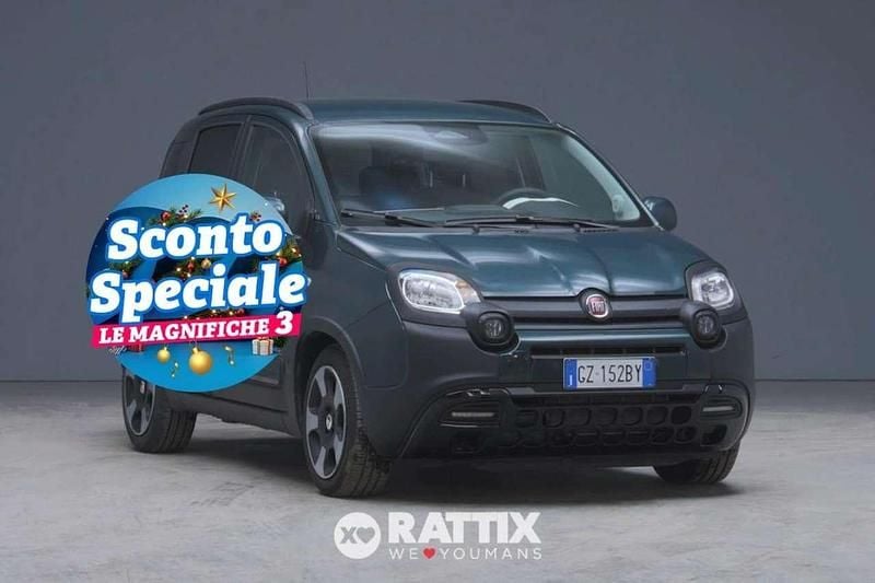 Verde foresta metallizzato Usata 2025 Fiat Panda Cross Cross Due volumi | 11.500 € (Super prezzo) - Immagine 1/4