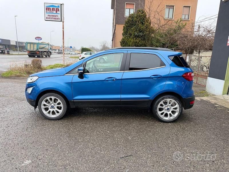 Usata Ford Ecosport Titanium 125 CV (91 kW) 2021 Blu SUV