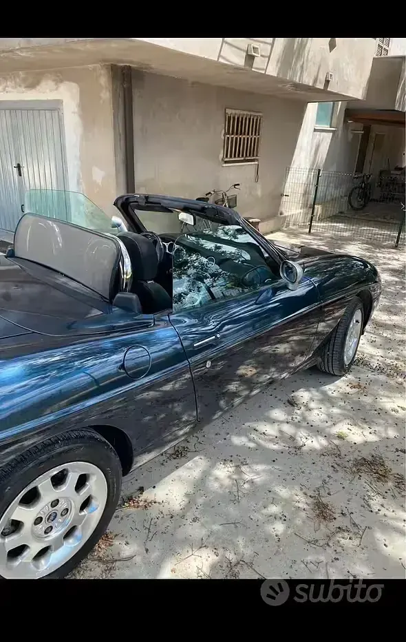 Usata Fiat Barchetta 131 CV (96 kW) 2002 Bluazzurro Cabrio