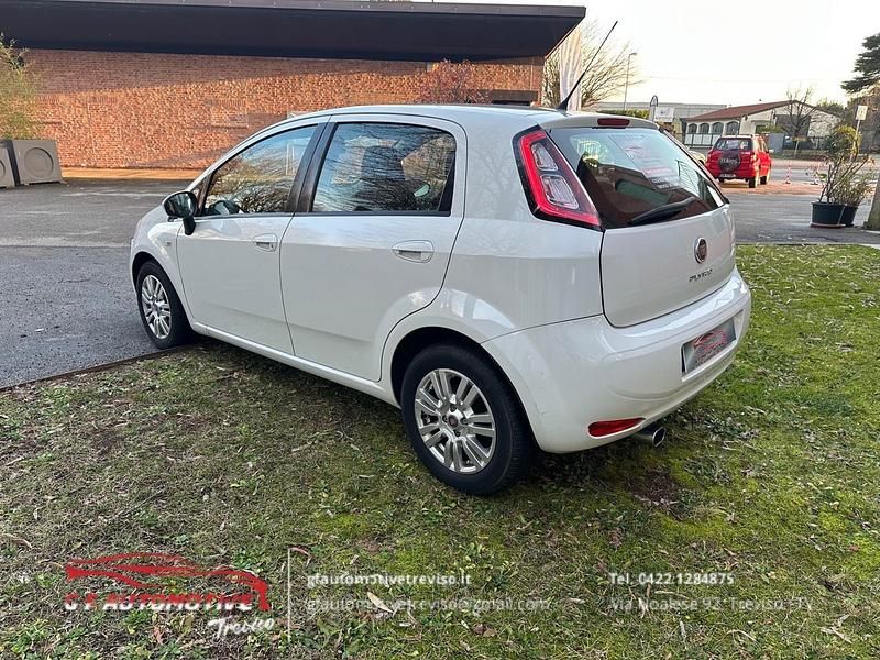 Usata Fiat Punto Lounge 69 CV (50 kW) 2014 Bianco Utilitaria