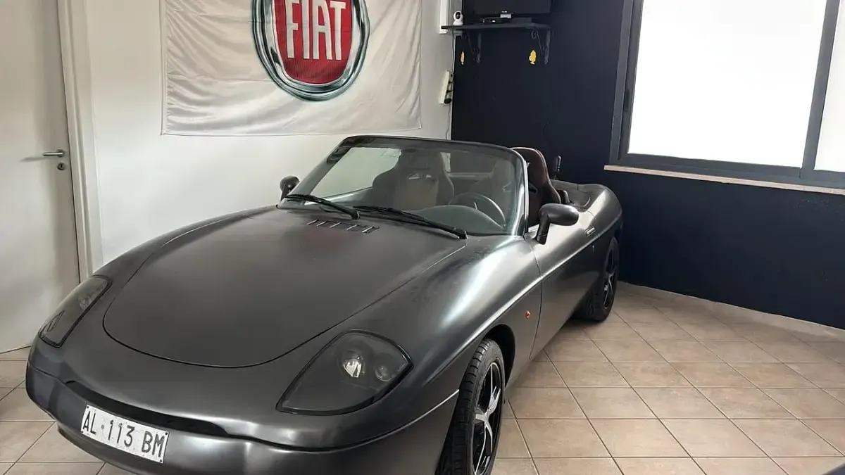Usata Fiat Barchetta 131 CV (96 kW) 1996 Grigio Cabrio