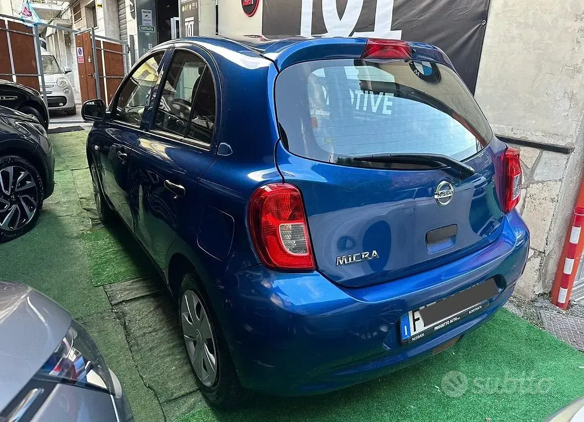 Usata Nissan Micra 80 CV (58 kW) 2015 Blu Utilitaria
