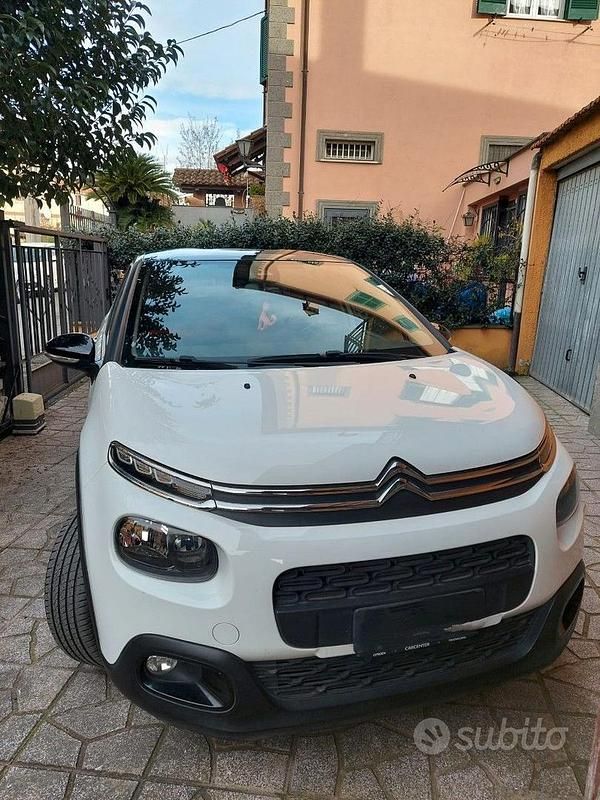 Usata Citroën C3 Shine 82 CV (60 kW) 2018 Bianco Berlina
