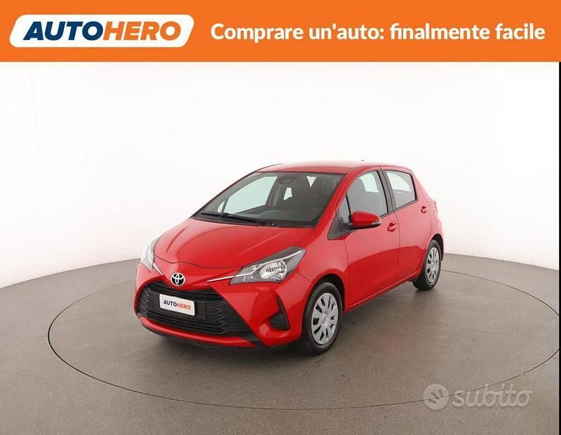 Usata Toyota Yaris 2018 Rosso Berlina