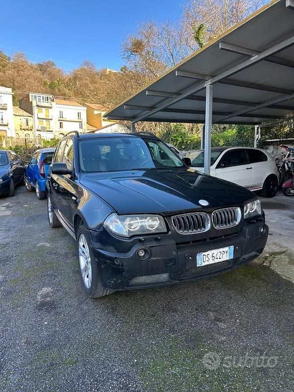 Usata BMW X3 Efficient Dynamics 176 CV (129 kW) 2008 Nero SUV