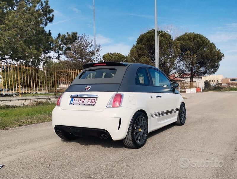 Usata Abarth 500C Esseesse 160 CV (117 kW) 2011 Bianco Cabrio
