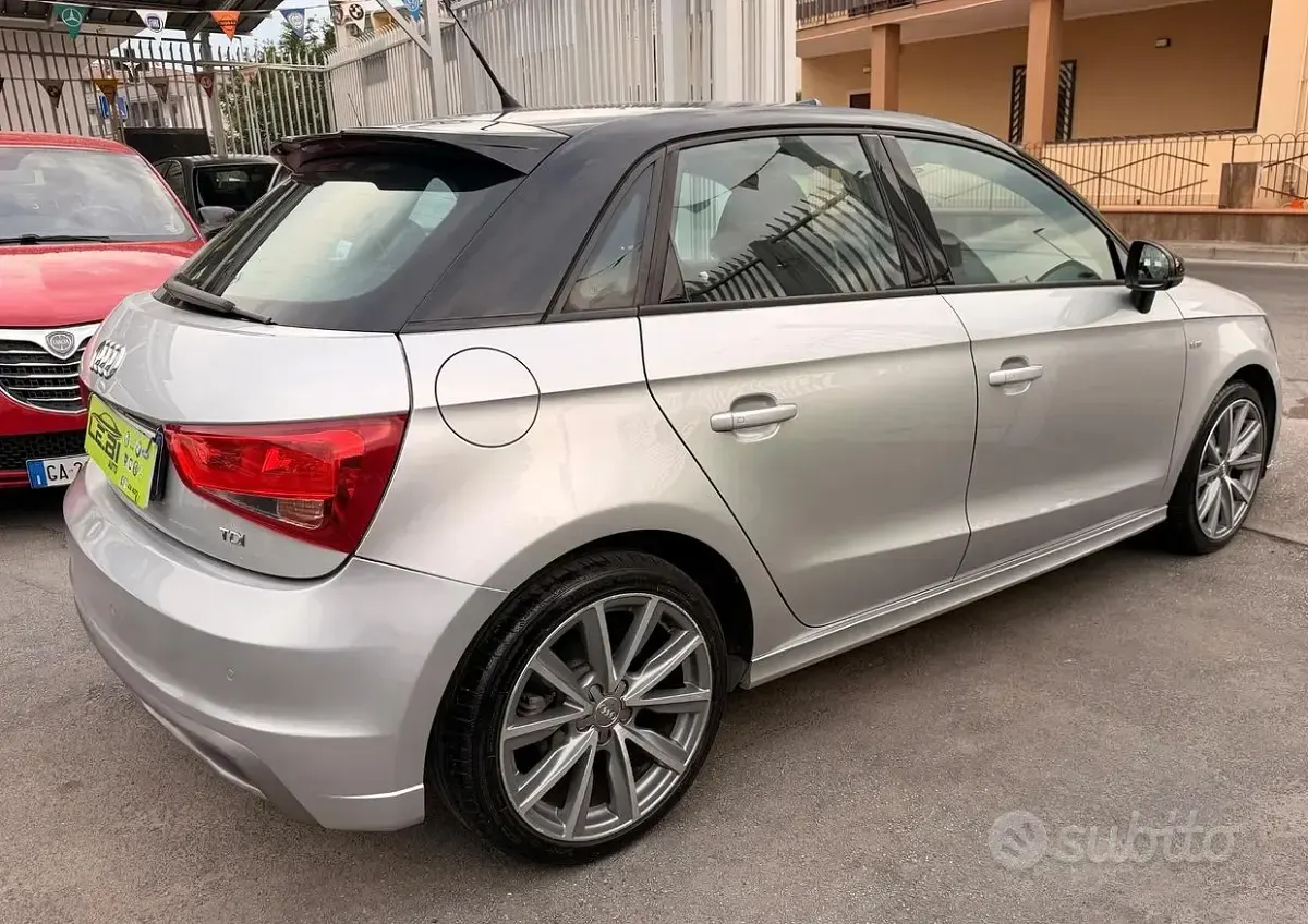 Usata Audi A1 S-Line 90 CV (66 kW) 2013 Grigio Utilitaria